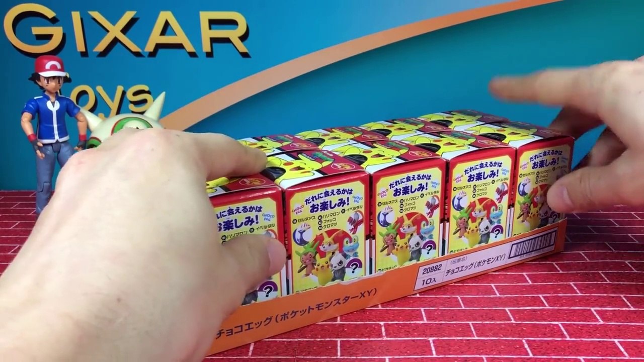 Pokemon XY Surprise Eggs - 10 Toys by Furuta Choco Egg-KEzaQlVu