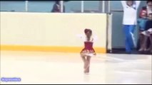 Amazing skate by Small girl _ Doing ice skating _ Fantastic one _  Must watch  _