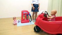 Mell-chan Doll Gas Station , Gas Pump Toy-Mzxka