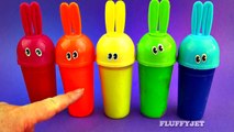 Learn Colors with Slime Bunny Surprise Toys for Kids Donald Duck Lalaloopsy Minions Shopkins-iOG