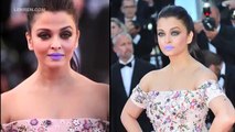 Aishwarya Rai's Lipstick Blunder At Cannes 2017