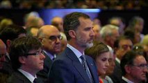 Reyes de España encabezan un minuto de silencio por atentado de Manchester