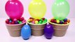 Balloon Pop Surprise Toys Learn Colors Bubble Gum Peppa Pig Family Bath Time-3qWHZKD