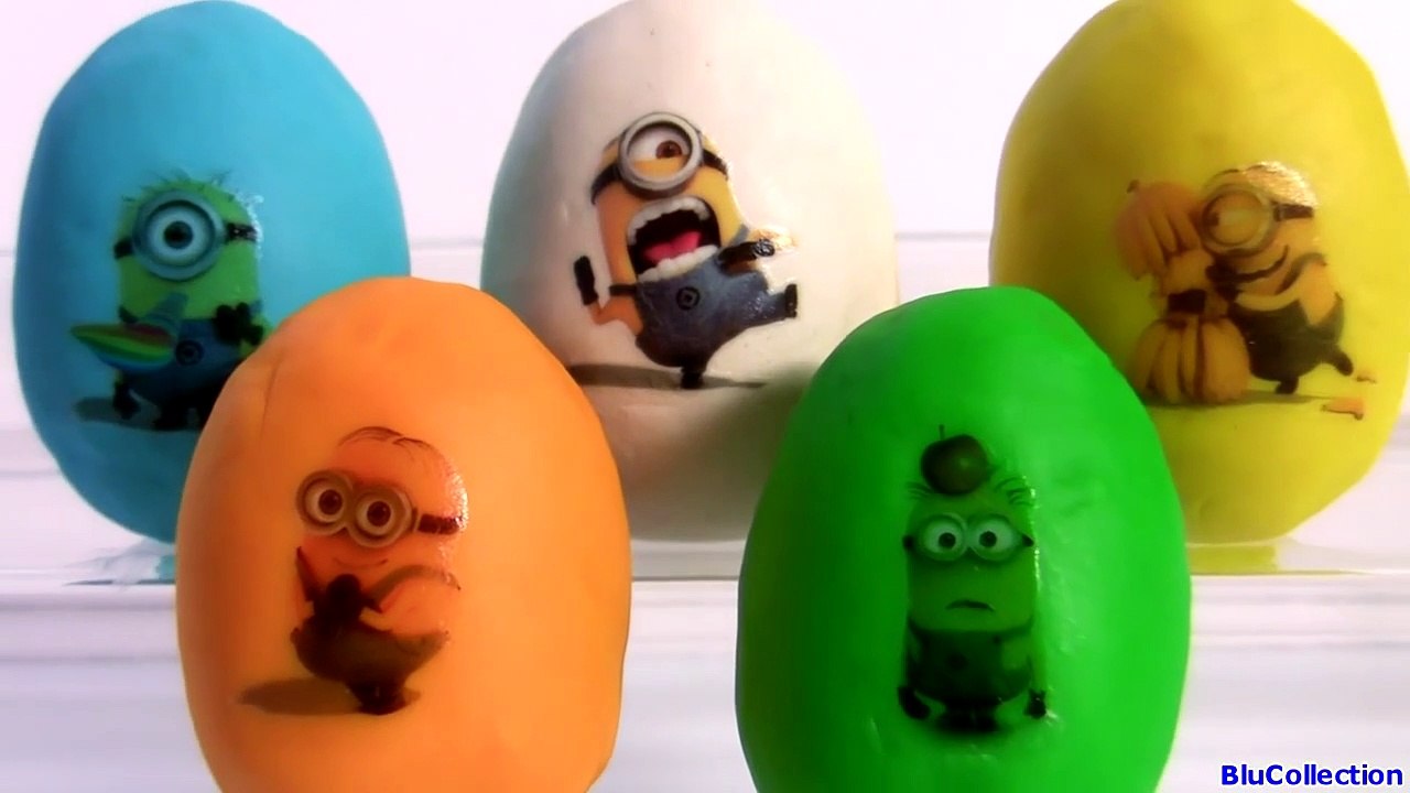 Play Doh Minions Surprise Eggs Huevos Sorpresa-n0s2Vr93