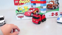 Disney Cars Lego Duplo Lightning McQueen Mater Play Doh Toy Surprise Toys-Px8Jv3Mog