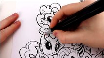 MY LITTLE PONY COLORING BOOK VIDEOS EPISODE 4 MLP COLORING VIDEOS FOR KIDS-svj