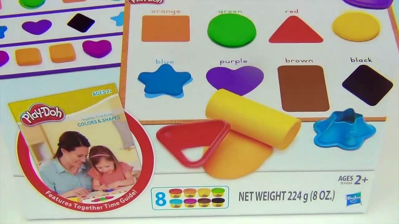LEARN Shapes, Colors, Numbers with Play-doh Cutters, Kid Fun Activity _ TUYC-7-QOu4C