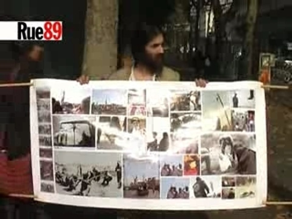 Manifestation contre la peine de mort en Iran