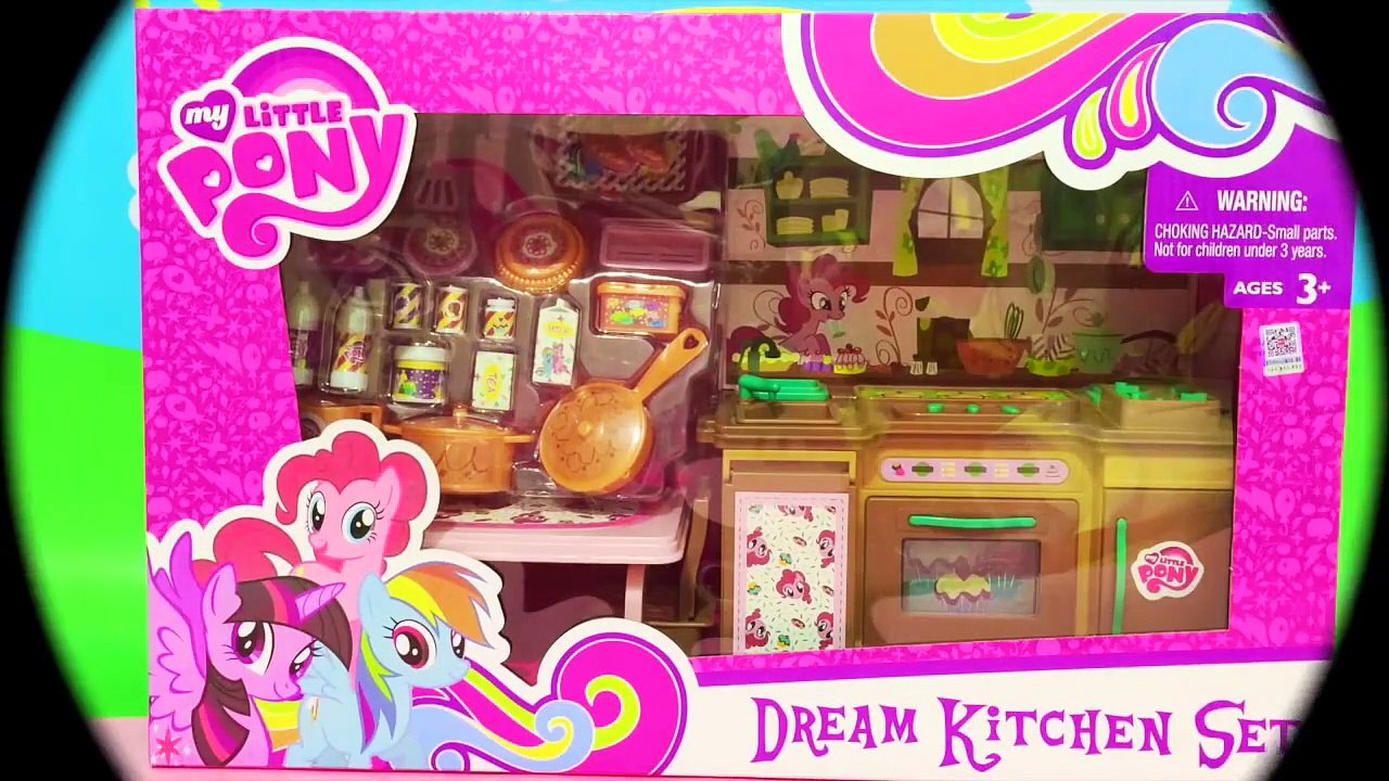 MLP Pinkie Pie's Dream Kitchen cooking and baking toys-iWu