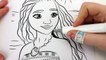 DISNEY PRINCESS MOANA COLORING BOOK VIDEOS FOR KIDS WITH HEIHEI AND PUA COLORING PAGES-PY_0lud