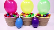 Balloon Pop Surprise Toys Learn Colors Bubble Gum Peppa Pig Family Bath Time-3qWHZK