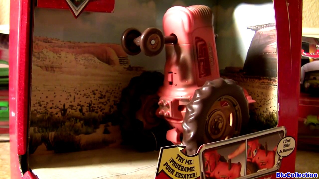 Disney Cars 2 Carry Case Diecasts NEW Disney Pixar Cars Tractor Tipping Tip & Toot Tractor Tracteur-Q