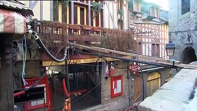 Fouilles archéologiques au Mont Saint-Michel