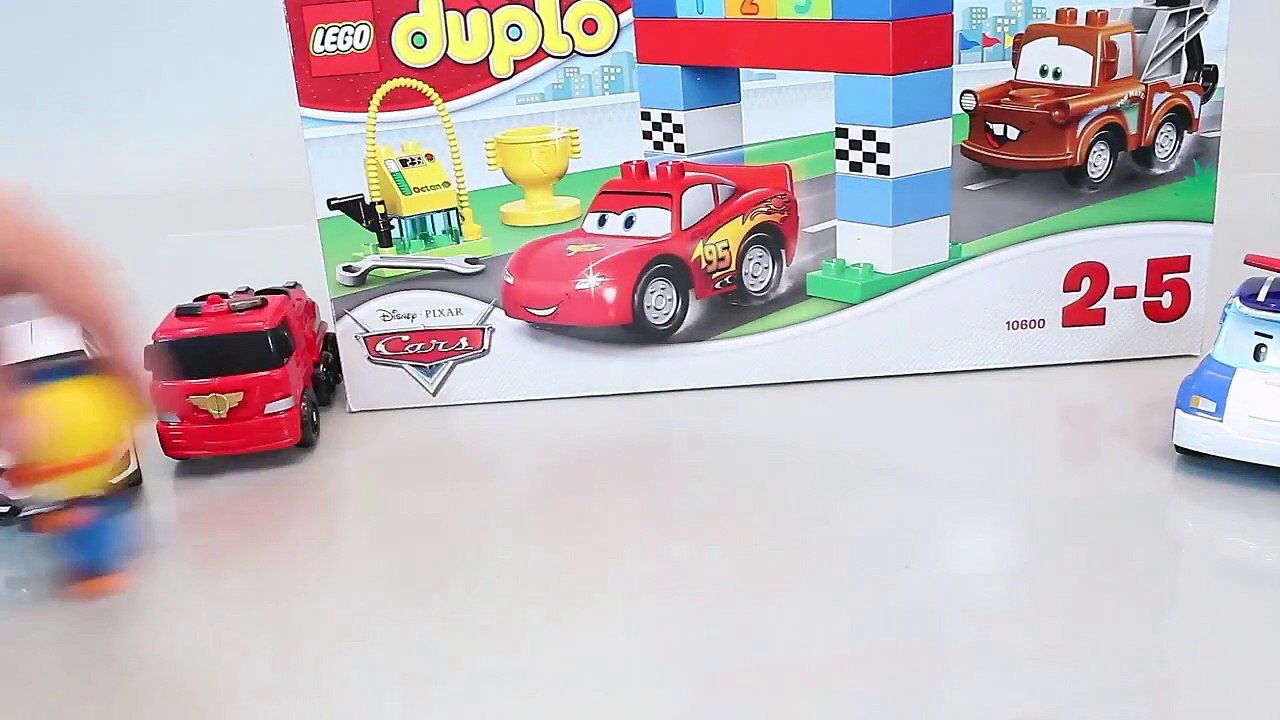 Disney Cars Lego Duplo Lightning McQueen Mater Play Doh Toy Surprise Toys-Px8Jv3Mo