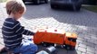 Bruder Toy Trucks for Children - Backhoe Excavators, Dump Trucks, Garbage Trucks & Fire Engine-CNbz