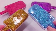 Glitter Ice cream Slime Freeze DIY Toy Surprise Eggs Toys-LEp
