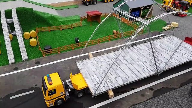 RC BRUDER toys village BRIDGE delivery!-uP