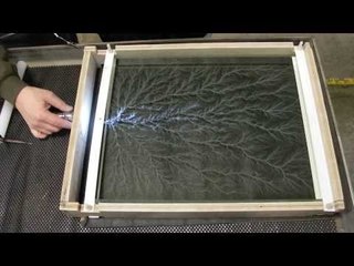 Beautiful Sculpture Captures Lightning
