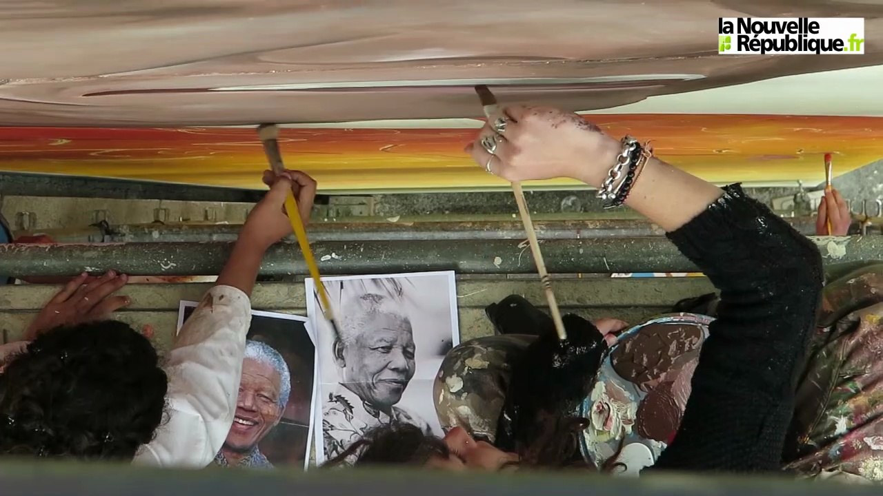 VIDEO. Poitiers. On fait le mur au lycée Nelson-Mandela (épisode 3)