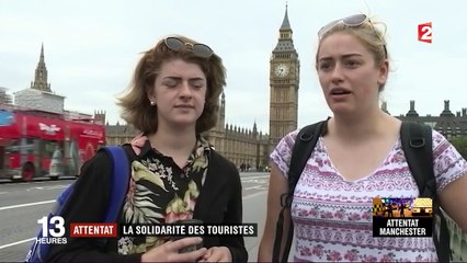 Attentat à Manchester : la consternation des touristes au Royaume-Uni