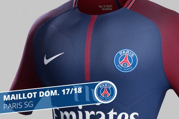 Le maillot domicile du PSG pour la saison 2017/2018