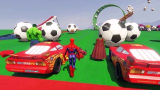 LEARN COLORS with Spiderman Cartoon for Kids & Color Motorbikes - Colours for Children to Learn