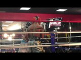 shawn porter slick moves sparring EsNews Boxing