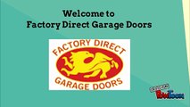 Find Custom Made Garage Doors Service Available