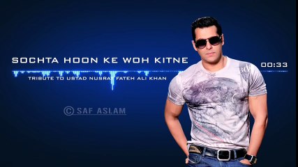 SOCHTA HOON (Full Song) - TUBELIGHT - Armaan - Salman Khan - Hindi Love Song 2017