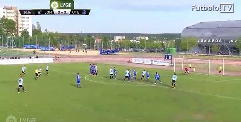 Casper Bruun Own Goal HD - Jonava 1-0 Utenis 23.05.2017