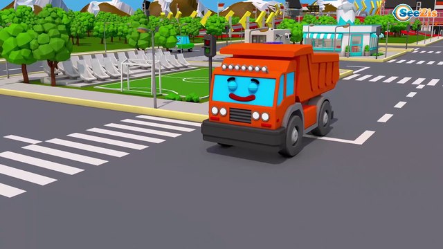 Learn Shapes & Colors for Children Babies Educational Video Учим фигуры Грузовик и цветные подарки