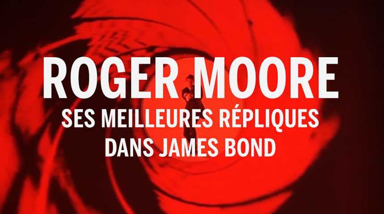 Les meilleures répliques de Roger Moore dans James Bond