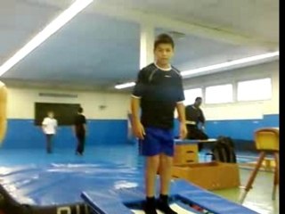 Mohamed salto arrière