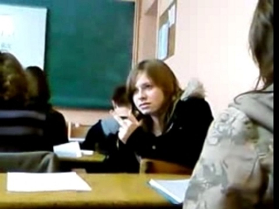 Cecilia et agathe en cours