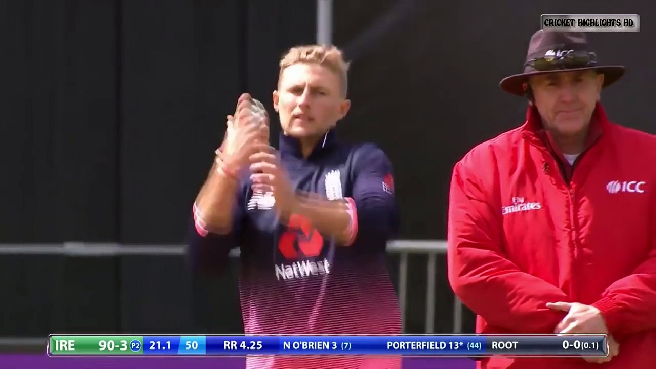 England v Ireland- 1st ODI highlights 2017 -- HD