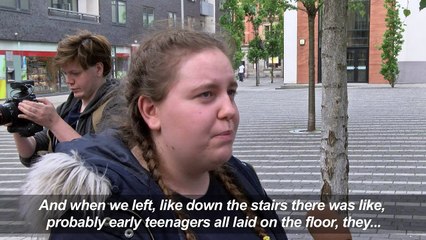 Eyewitnesses recount horror of Manchester bombing