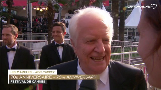 André Dussollier C'est une joie de participer à ce 70ème anniversaire - Festival de Cannes 2017
