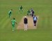 Shahid Afridi takes wicket while playing for Ireland