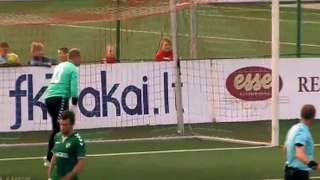 Arunas Klimavicius Penalty Goal HD - Trakai 1-0 Kauno Zalgiris 23.05.2017