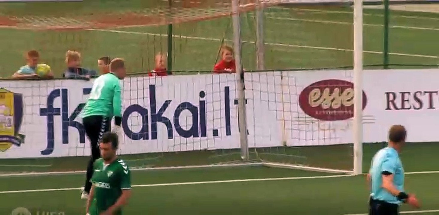 Arunas Klimavicius Penalty Goal HD - Trakai 1-0 Kauno Zalgiris 23.05.2017