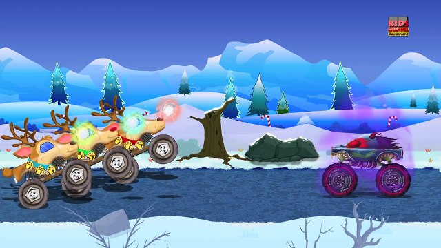 Monster lkw Stunts | LKW für Kinder | Spielzeug LKW | Learn Vehicles | Monster Truck Stunt