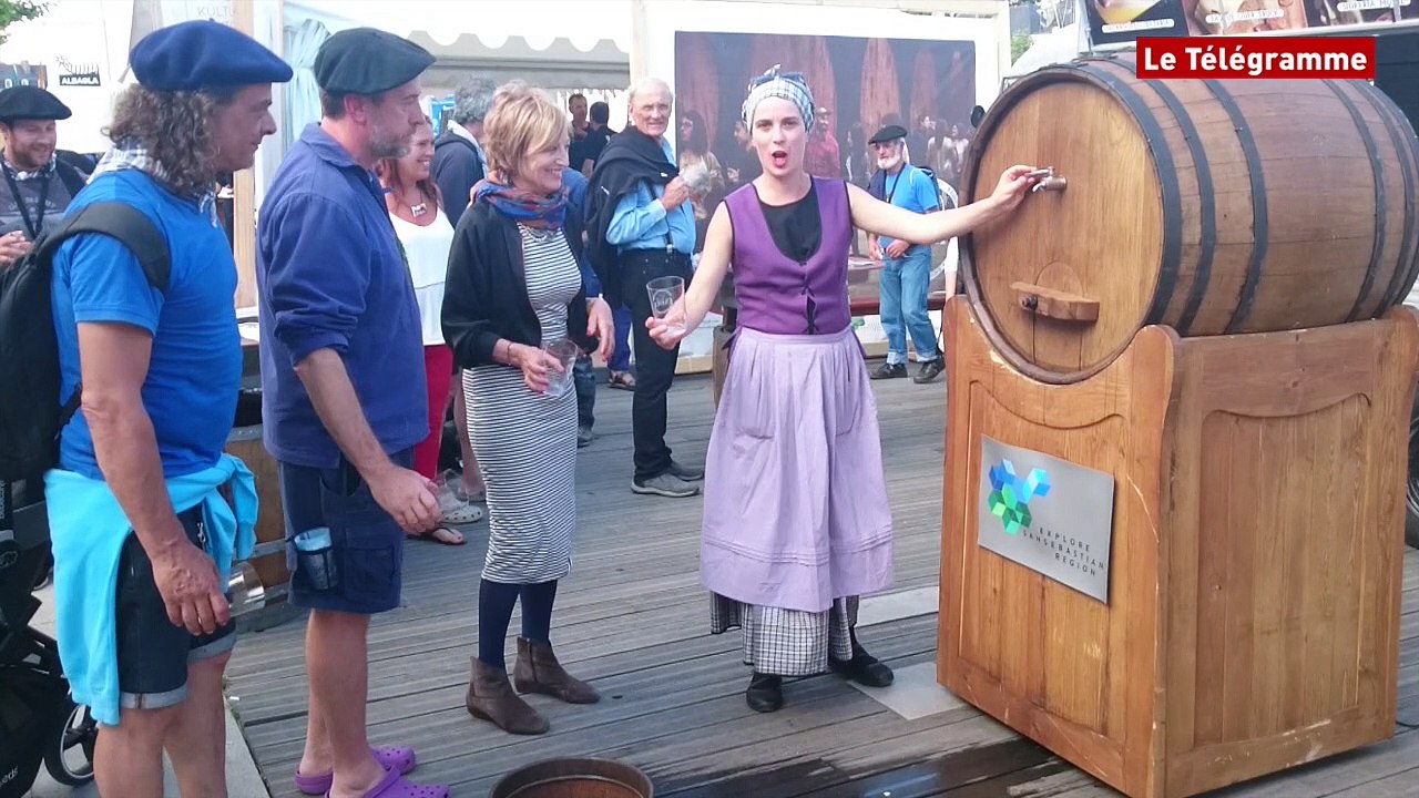 Semaine du Golfe. A Vannes, le txotx  fait fureur!