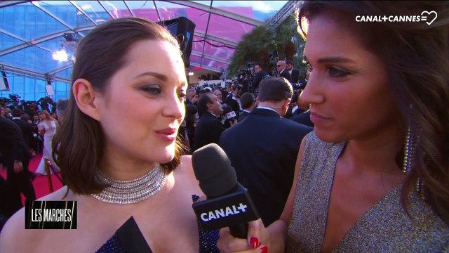 Marion Cotillard Ca fait sept ans que je viens et je me sens très chanceuse - Festival de Cannes 2017