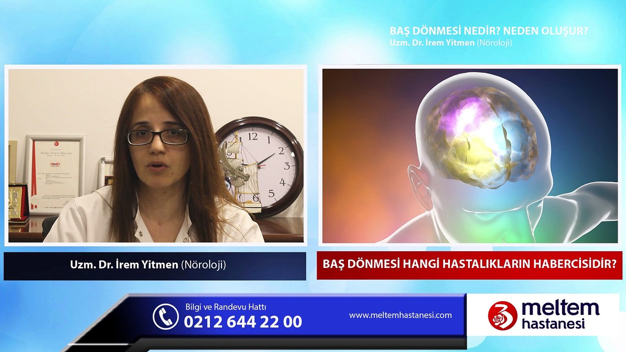 Baş Dönmesi Nedir? Neden Oluşur? Tedavi yöntemleri nelerdir? - Uzm. Dr. İrem Yitmen