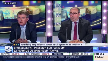 Après le big bang politique, Macron va-t-il dynamiter les syndicats ? - 23/05