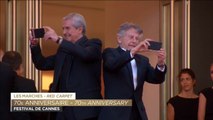 Selfie de Roman Polanski et Claude Lelouch - Festival de Cannes 2017