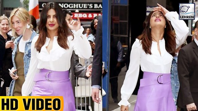 Priyanka Chopra Promotes Baywatch In New York FULL VIDEO