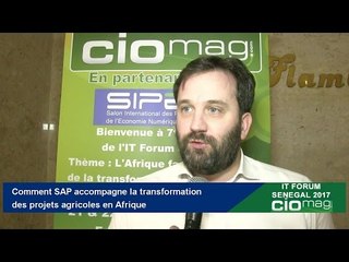 [INTERVIEW] - IT Forum Sénégal 2017 - Emmanuel Lempert : Directeur des Affaires publiques SAP