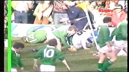 Ireland v England Five Nations February 1982