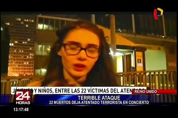 Al menos 22 personas fallecidas tras explosión en concierto de Ariana Grande